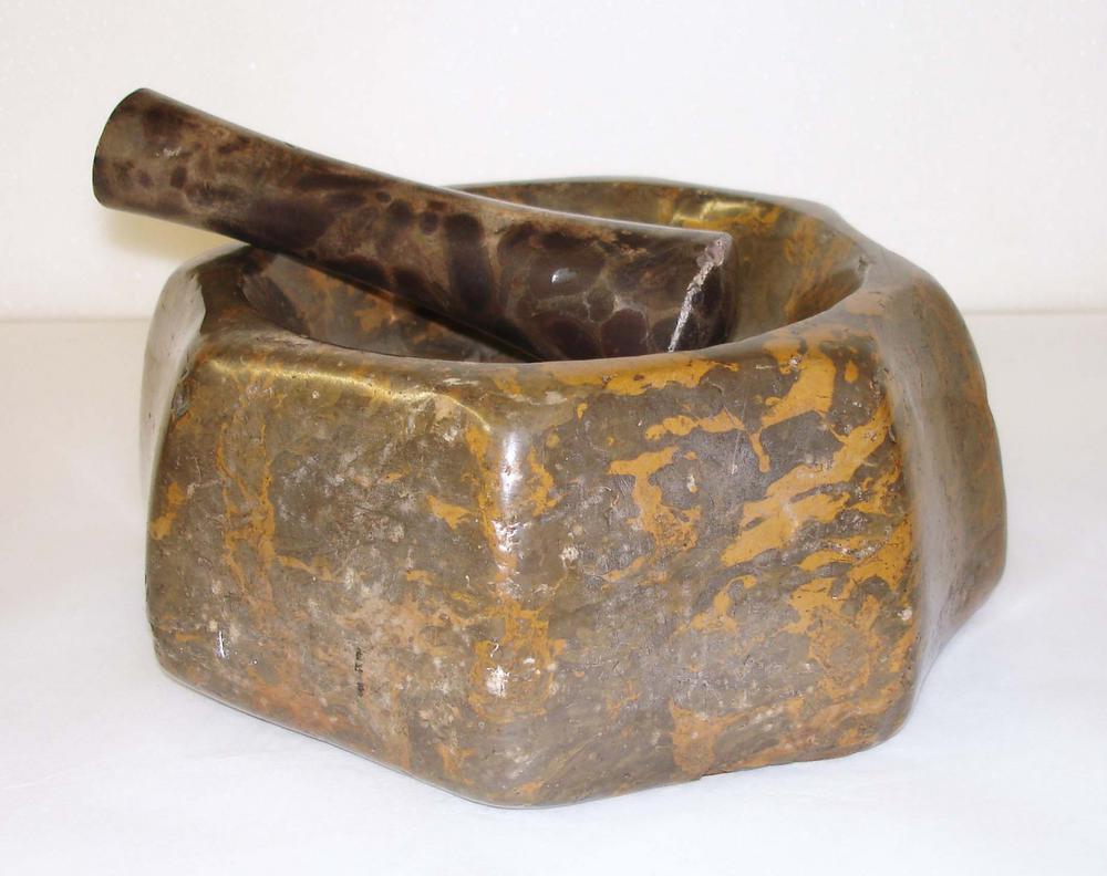 图片[1]-pestle; mortar BM-1945-1017.371-China Archive